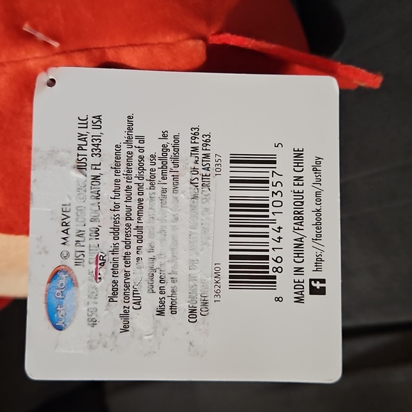 Tsum Tsum Marvel Black Widow Stackable Plush Red Black White Avengers Collectibl - Picture 9 of 13